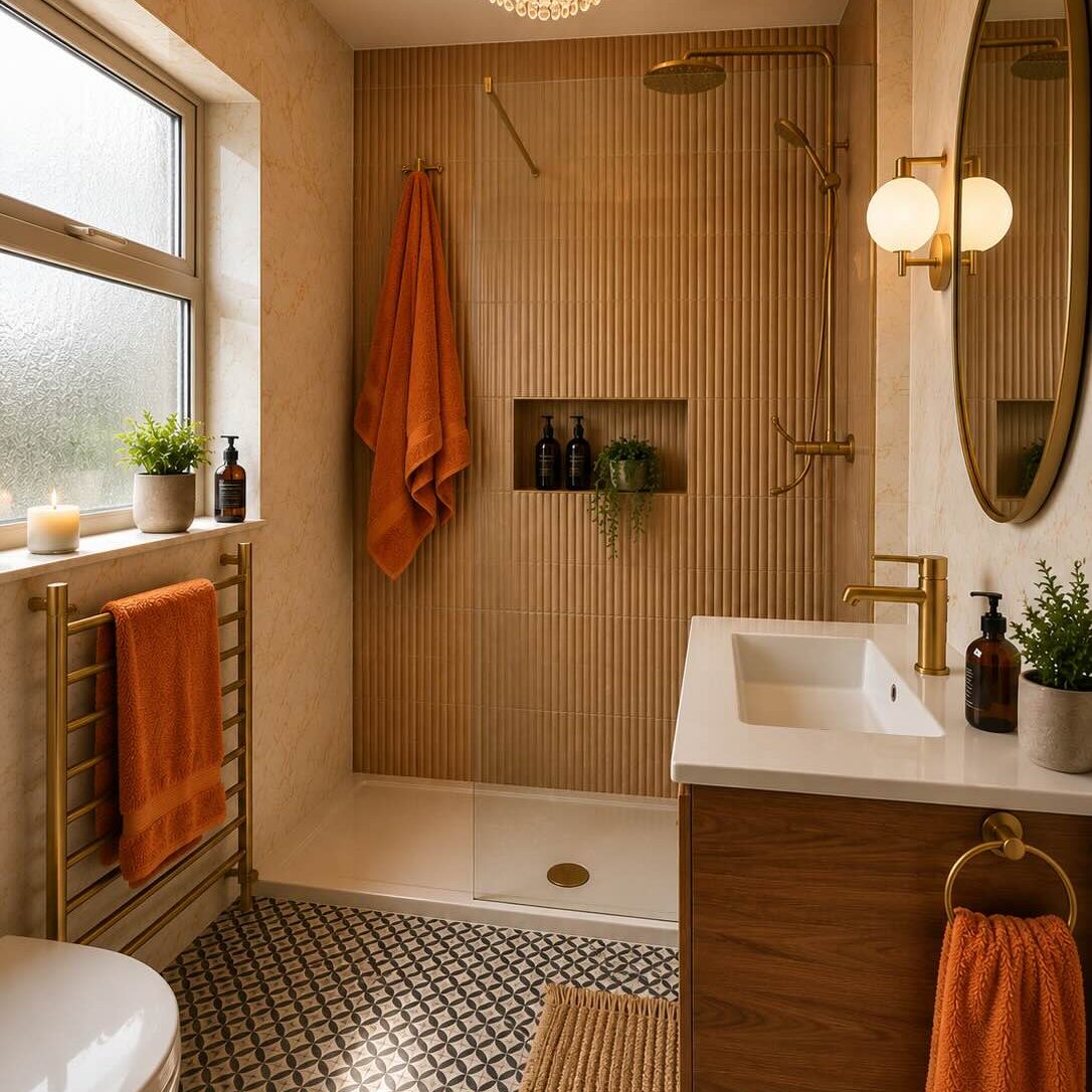 Upgrade to modern bathroom